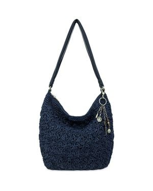 The Sak Sequoia Hobo Leather Bag - Blue