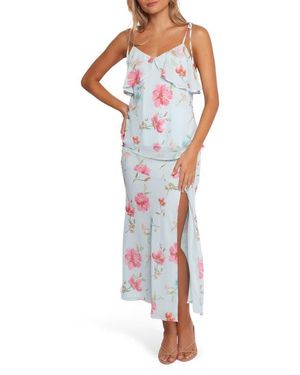 Petal & Pup Valeria Floral Camisole & Maxi Skirt Set - Blue