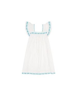 MER ST BARTH Mini Sandrine Dress - White