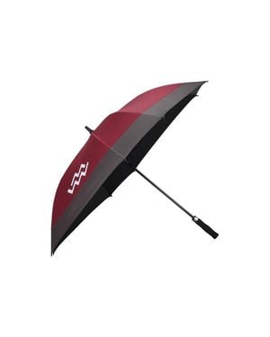 Mio Marino Premium 62-Inch Square Golf Umbrella With Uv Protection - Black