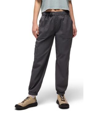 Prana Stretch Zion Elastic Waist Sweatpants - Black
