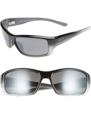 Maui Jim Barrier Reef 62Mm Polarized Sunglasses - Gray