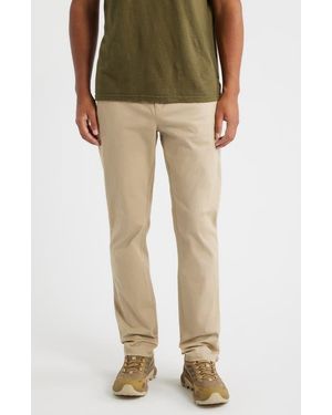 Free Fly Anchor Stretch Twill Pants - Natural