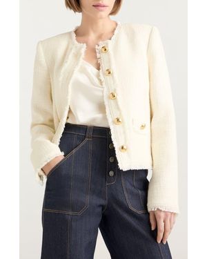 Cinq À Sept Christie Tweed Jacket - White