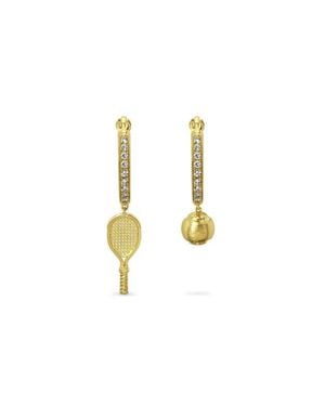 Paskal The Tennis Hoop Earrings, Diamond - Multicolor