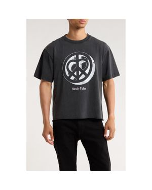 PacSun Steady Pulse Cotton Graphic T-Shirt - Black