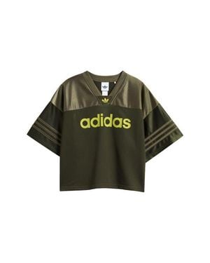 adidas Kids' 3-Stripes Jersey - Green
