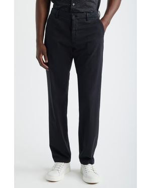 Bugatchi Stretch Cotton Blend Twill Chinos - Blue