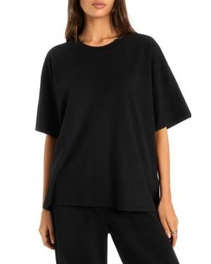 Vitamin A Coast Oversize Boyfriend T-Shirt - Black