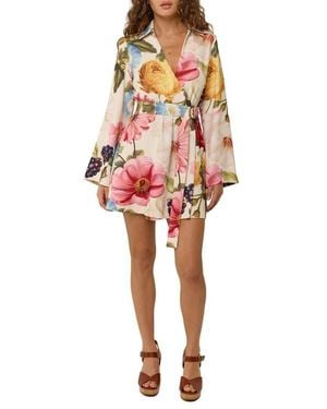Palm Noosa Quieta Mini Dress - Red