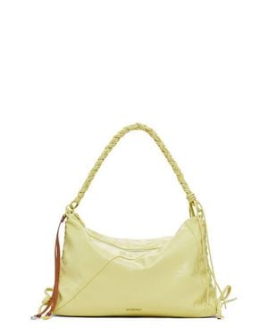 Desigual Faux Leather Shoulder Bag - Yellow