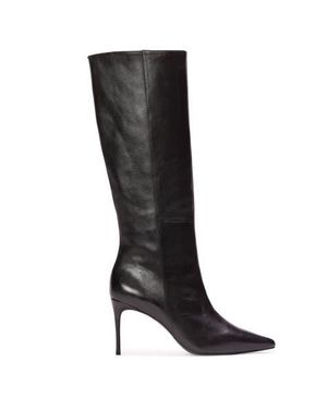 Black Suede Studio Kath 80 Boot - Black