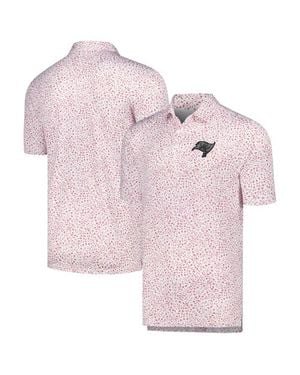 Antigua Tampa Bay Buccaneers Motion Polo - Pink