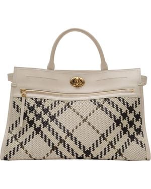 Burberry Medium Hampstead Tote - Brown
