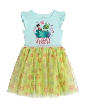 Disney Monsters Inc. Tulle Tutu Dress - Yellow