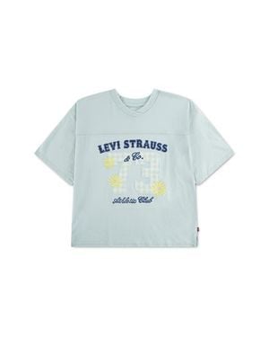 Levi's Kids' Oversize Football T-Shirt - Blue