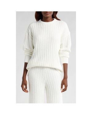 UGG Riz Rib Sweater - White