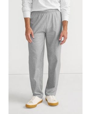 Lands' End Jersey Knit Pant - Gray