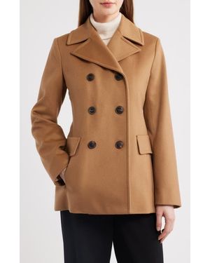 Fleurette Ali Wool Peacoat (Nordstrom Exclusive) - Natural