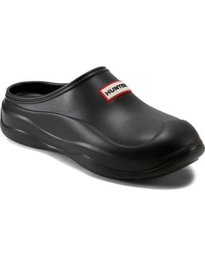HUNTER Elena Water Resistant Clog - Black