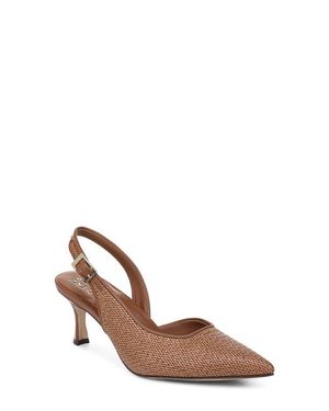 27 EDIT Naturalizer Felicia Slingback Pointed Toe Pump - Natural