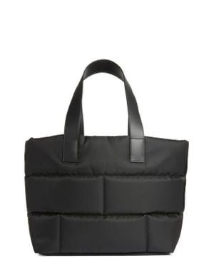 FRAME Plaque Nylon Quilted Tote - Black