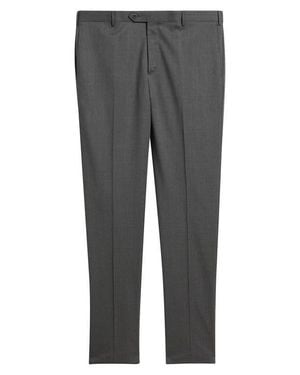 Zanella Parker Stretch Wool Pants - Gray