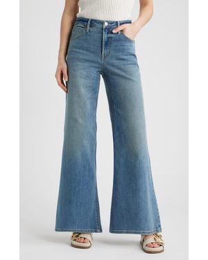 City Blues Bond Wide Leg Jeans - Blue