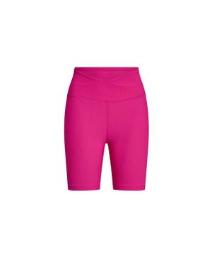 Electric Yoga Rib Biker Shorts - Pink