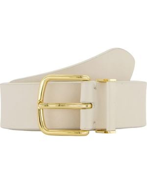 Vince Kaia Leather Belt - Natural
