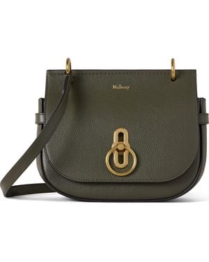 Mulberry Small Amberley Leather Satchel - Green