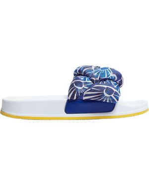 サンダル・ミュール La DoubleJ SS22 BRAID SLIDE SANDALS (SHO0005_FOD001TAR0001) La DoubleJ Flat sandals for Women | Online Sale up to 74