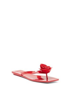 Jeffrey Campbell Sweeten Flip Flop - Red