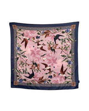 Muzaluci Scarf Paisaje Japones - Pink