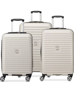 Delsey Paris Cruise 3.0 Hardside Expandab;E (22/24/28) 3 Piece Spinner Luggage Set - White