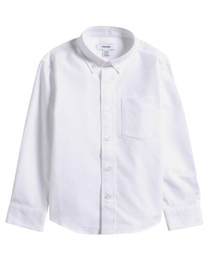 Reiss Kids' Greenwich Button-Down Shirt - White