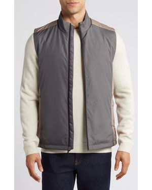 Johnston & Murphy Xc4 Colorblock Water Resistant Vest - Gray