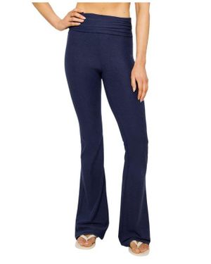 Fabletics Cloud Jersey Foldover Flare - Blue