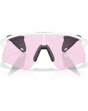 Oakley Gender Inclusive Stunt Devil S 136Mm Rectangle Shield Sunglasses - Pink