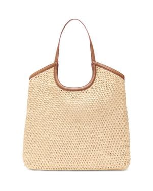 MZ Wallace Large Georgica Crochet Tote - Natural