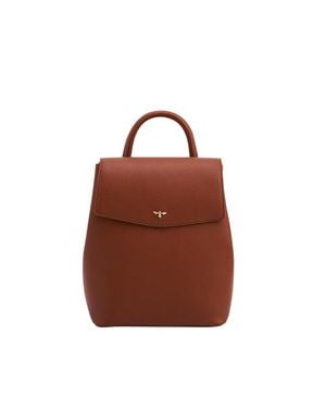 Fable England Laura Small Backpack - Brown