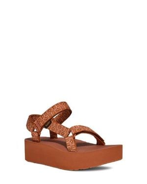 Teva Universal Platform Sandal - Brown