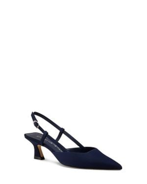 Stuart Weitzman Vinnie 50 Slingback Pump - Blue