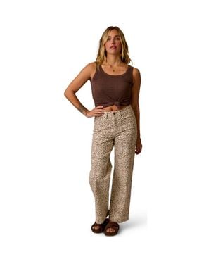 Carve Designs Audrey Wide Leg - Brown