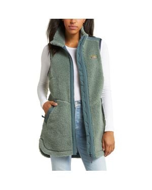 L.L. Bean Fleece Zip Vest - Green
