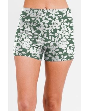 Calypsa Swim Shorts - Green