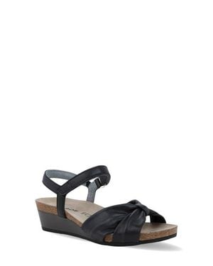 Naot Madame Ankle Strap Platform Wedge Sandal - Multicolor