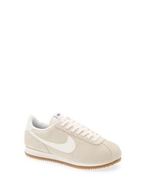 Nike Cortez Suede Sneaker - White