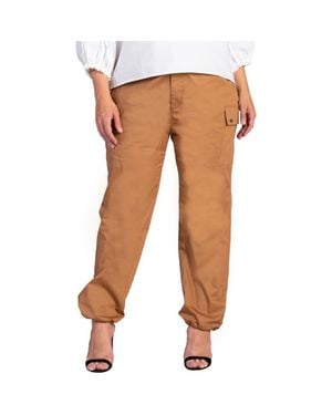 Standards & Practices Feza Cargo Pants - Brown