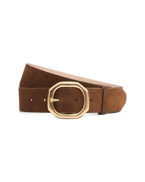 Rag & Bone Audrey Suede Belt - Brown